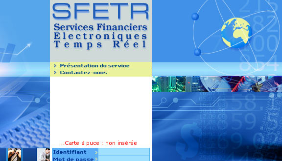 Service Financiers Electroniques Temps Réel